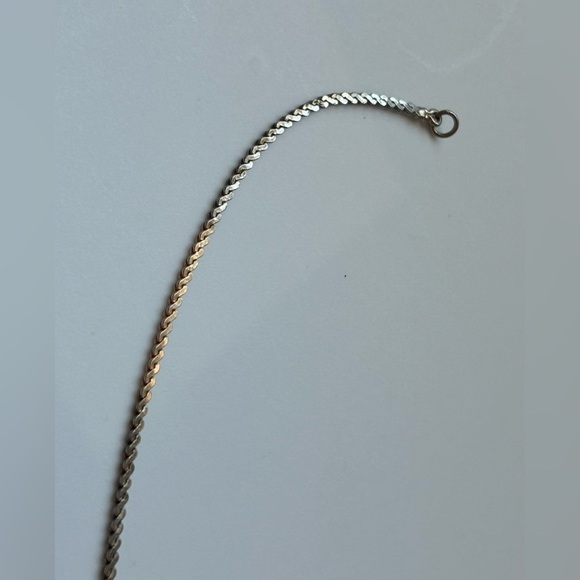 Vintage Gold Tone Rhinestone Statement Necklace Bridal Coquette Glam Choker 17in - Picture 11 of 16